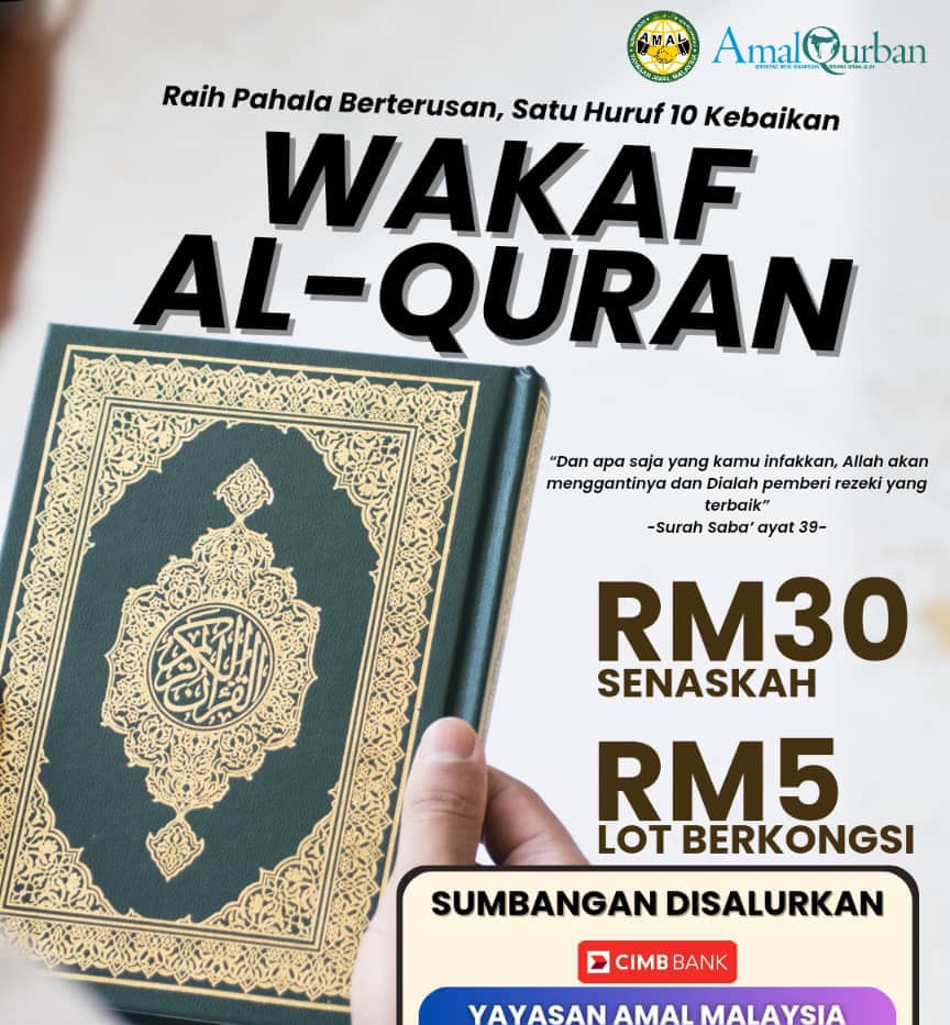 Infaq Waqaf Al-Quran